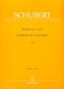 Sinfonie D-Dur Nr.1 D82 fr Orchester Partitur