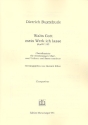 WALTS GOTT MEIN WERK ICH LASSE FUER GEM CHOR, 2 VIOLINEN UND BC CHORPARTITUR (DT)