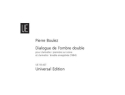 Diologue de l'ombre double fr Klarinette und Live-Elektronik Partitur