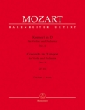 Konzert D-Dur Nr.4 KV218 fr Violine und Orchester Partitur
