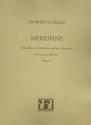 Meridiane op.78 fr mittlere Singstimme und Klavier