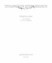 SELIGPREISUNGEN FUER SATB CHOR A CAPPELLA, (1969) PARTITUR (DT)