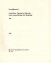 Five Short Pieces op.116 for strings Viola