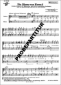 Blume von Hawaii gro�es Potpourri f�r TTBB Chor und Orchester, Soli ad lib Partitur