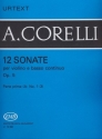 12 Sonaten op.5 Band 1 fr Violine und Bc