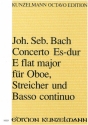 Concerto Es-Dur fr Oboe, Streicher und Bc Partitur