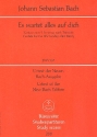 Es wartet alles auf dich Kantate Nr.187 BWV187 Studienpartitur