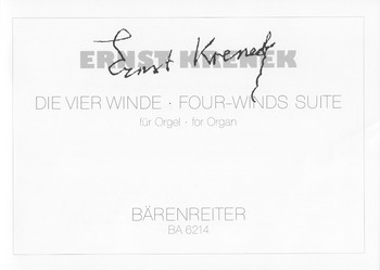 Die vier Winde fr Orgel