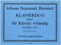 Klavierduo op.87 fr Klavier zu 4 Hnden