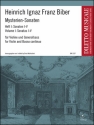 Mysterien-Sonaten Band 1 (Nr.1-5) fr Violine und Bc