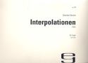 Interpolationen fr Orgel