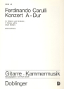 Konzert A-Dur fr Gitarre und Streicher, 2 Hrner ad lib. Gitarre Solostimme