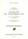 Angelus ad pastores ait Offertorium fr 3-4stg. Chor und Orchester Orchesterstimmen