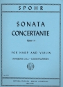 Sonata concertante op.114 for harp and violin 2 parts