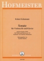 Sonate a-Moll op.105 fr Violine und Klavier fr Violoncello und Klavier