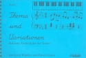 Thema und Variationen Band 2 Kinderlieder fr Klavier mit Texten texten