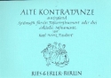 Alte Kontratnze aus England Spielmusik fr ein Tasteninstrument oder 3 Melodieinstrumente