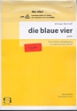 Die blaue Vier Musik nach Bildern von Jawlensky, Klee, Kandinsky, Feininger fr Cembalo und Schlagzeug,   Partitur