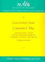 Concerto F-Dur fr 2 Trompeten, 2 Posaunen und Orgel Partitur