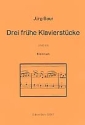 3 frhe Klavierstcke (1943/60)