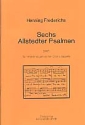 6 Allstedter Psalmen (1997) fr gem Chor a cappella Partitur