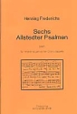 6 Allstedter Psalmen (1997) fr gem Chor a cappella Partitur