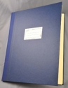 Notenbuch Quart-Format hoch 12 Systeme 96 Seiten 27x34 cm Fadenheftung, Leinen 
