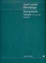 ROMANTISCHE SONATE FIS-MOLL OP.184 FUER KLAVIER