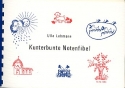 Kunterbunte Notenfibel zum anmalen methodisches Schulwerk fr das musizieren auf Klangstben