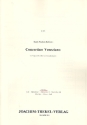 Concertino Veneziano für Sopranblockflöte und Zupforchester Partitur
