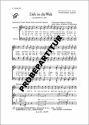 Zieh in die Welt f�r M�nnerchor a cappella Partitur