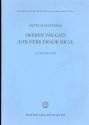 Der Herr erhr dich fr gem. Chor , 2 Violinen und BC Partitur (Schwed./Deutsch)