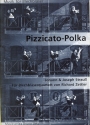 Pizzicato-Polka fr Blechblserquartett Partitur und 13 Stimmen