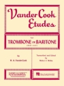 Etudes for trombone (baritone)