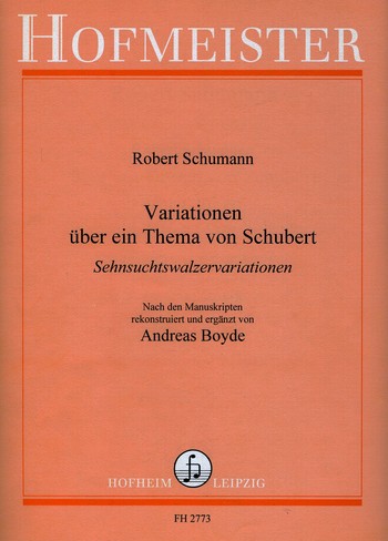 Variationen ber ein Thema von Schubert fr Klavier