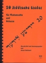 20 Jiddische Lieder fr Violoncello und Gitarre