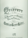 Quintett A-Dur op.14 fr 2 Violinen, Viola, Violoncello und Klavier Stimmen