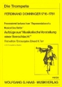 Aufzge aus Musikalische Vorstellung einer Seeschlacht fr 4 (8) Trompeten und Pauken