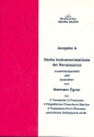 6 Instrumentalstcke der Renaissance Ausgabe A fr 5 Blechblser Partitur und Stimmen