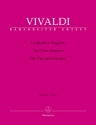 Die vier Jahreszeiten für Violine und Streicher Partitur
