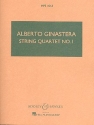 Streichquartett Nr. 1 op. 20  fr Streichquartett Studienpartitur