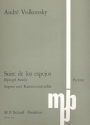 Suite de los espejos fr Sopran, Fl, Vl, Git, Schlz und Orgel Partitur