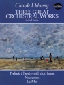 3 great orchestral Works full score