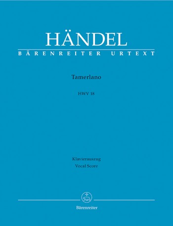 Tamerlano HWV18 Klavierauszug (it/dt)