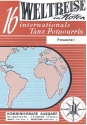 Weltreise in Noten - 16 internationale Tanzpotpourris fr Orchester Posaune 1