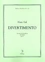 Divertimento op.86c fr 2 Altblockflten, und Gitarre Partitu rund Stimmen