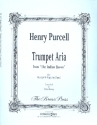Trumpet Aria from The Indian Queen for trumpet and organ (piano)
