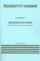 Serenata in vano for clarinet, bassoon, horn cello and double bass study score
