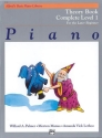 Piano Theory Book Level 1 for the later beginner