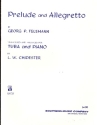 Prelude and Allegretto for tuba and piano